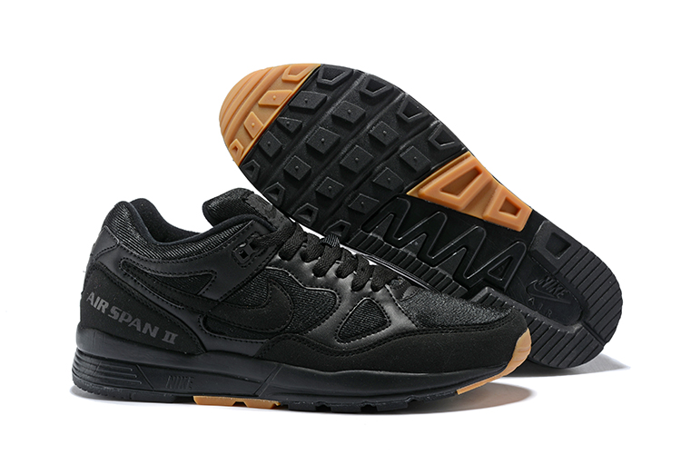 Nike Air Span II All Black Shoes